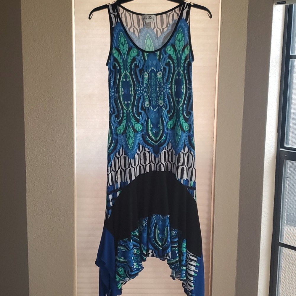 Summer blues.. Joseph Ribkoff dress